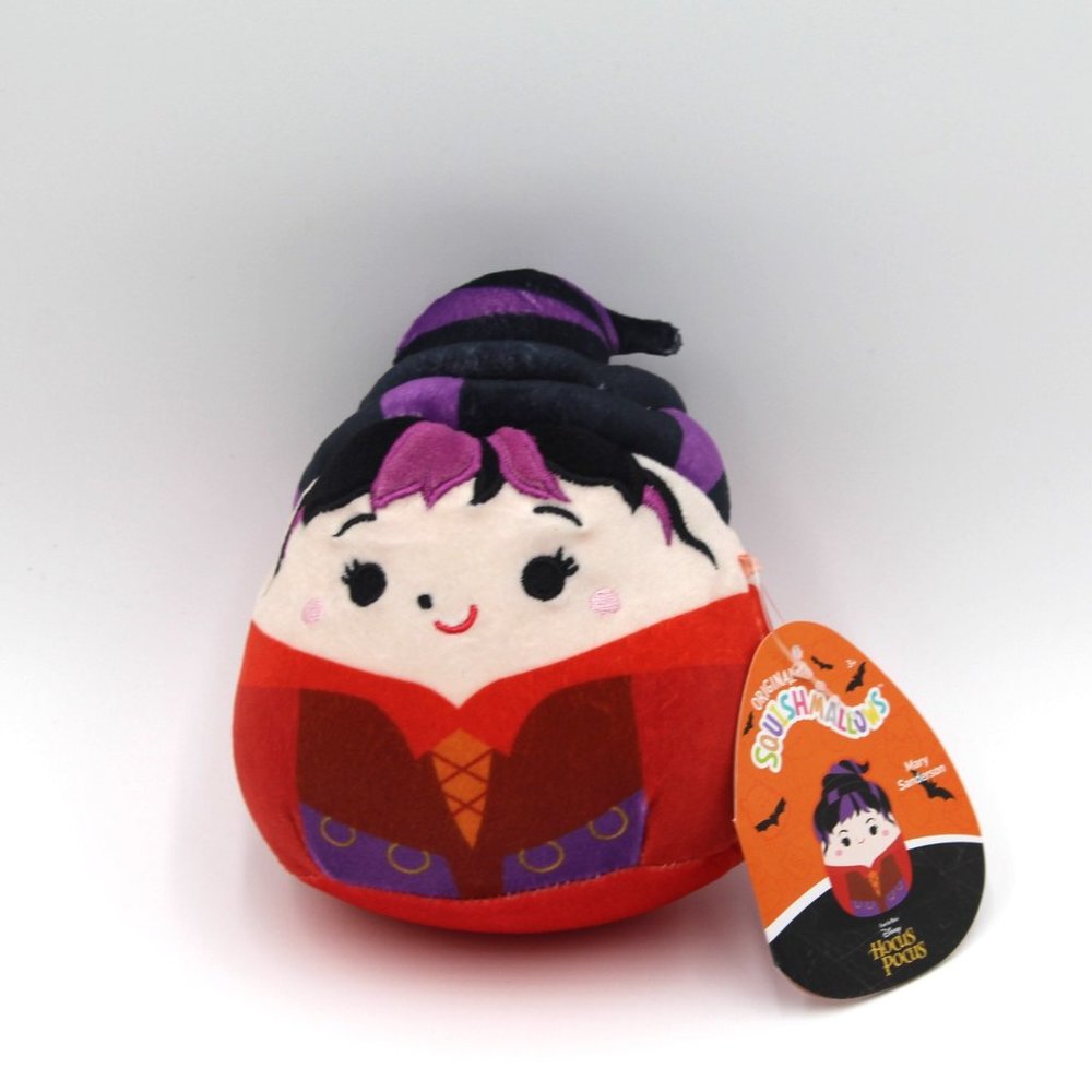 Squishmallows Disney Hocus Pocus Witch Mary Sanderson Halloween 5" Plush Toy NWT